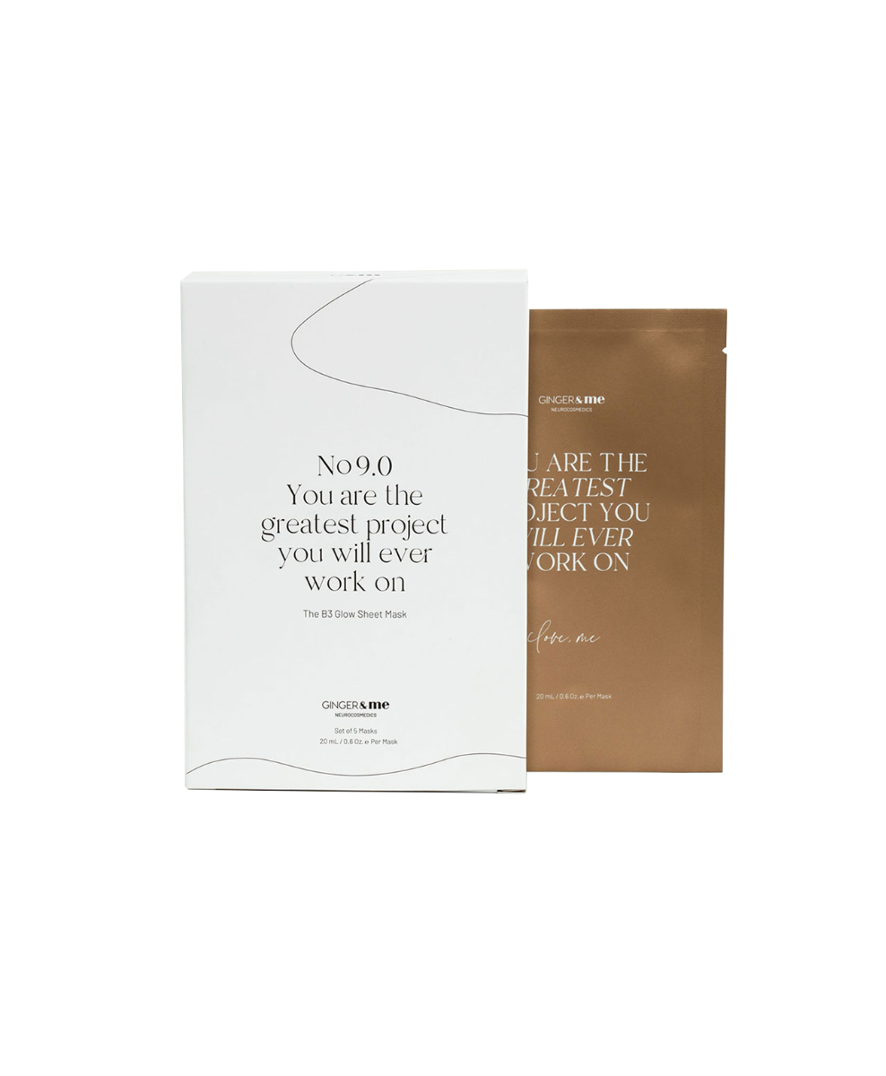 No 9.0 B3 Glow Sheet Mask